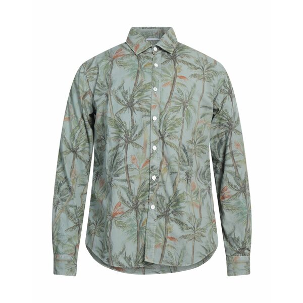 【送料無料】 アティピコ メンズ シャツ トップス Shirts Green 13,665円
