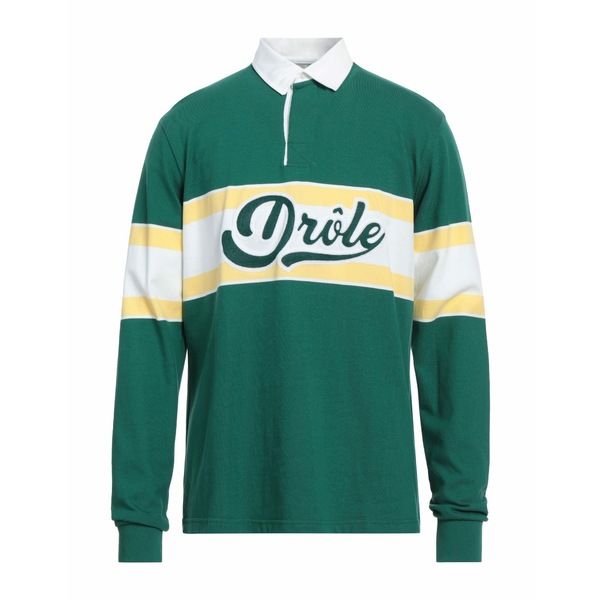 【送料無料】 ドロール・ド・ムッシュ メンズ ポロシャツ トップス Polo shirts Green