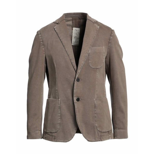 【送料無料】 メッサジェリエ メンズ ジャケット＆ブルゾン アウター Blazers Beige