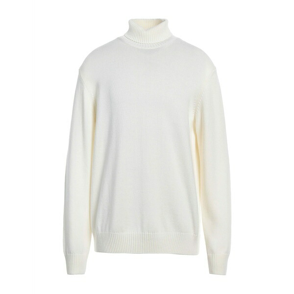 【送料無料】 アブコスト メンズ ニット&セーター アウター Turtlenecks White
