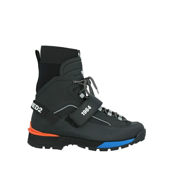 【貨物輸送無料】 ディースクエアード メンズ ブーツ シューズ Boots Black