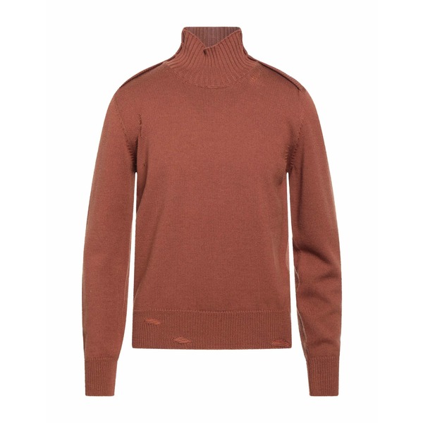 【送料無料】 パウロペコラ メンズ ニット&セーター アウター Turtlenecks Brown