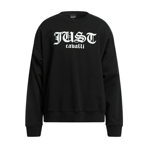 【送料無料】 ロベルトカヴァリ メンズ パーカー・スウェットシャツ アウター Sweatshirts Black