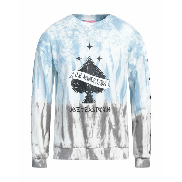 【送料無料】 ワン ティースプーン メンズ パーカー・スウェットシャツ アウター Sweatshirts Azure