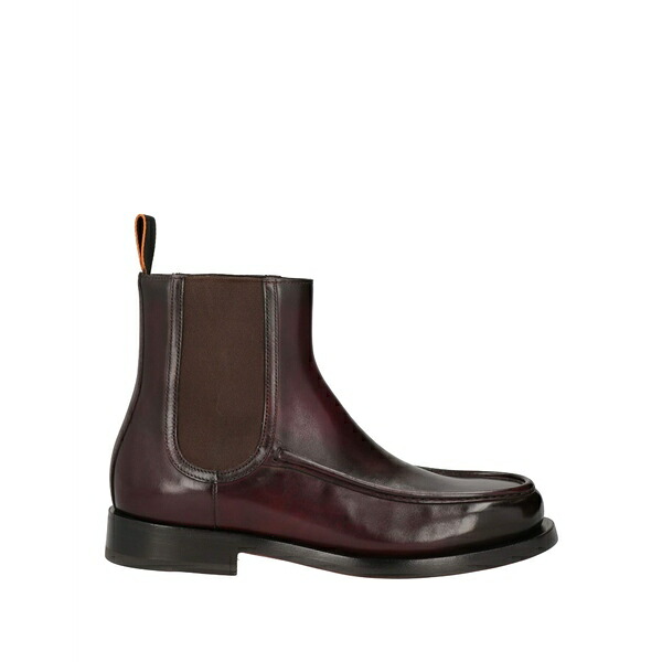 【貨物輸送無料】 サントーニ メンズ ブーツ シューズ Ankle boots Red