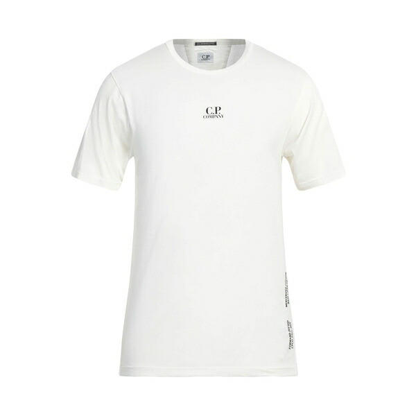 【送料無料】 シーピーカンパニー メンズ Tシャツ トップス T-shirts White