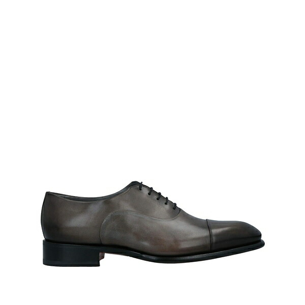 【送料無料】 サントーニ メンズ ドレスシューズ シューズ Lace-up shoes Grey