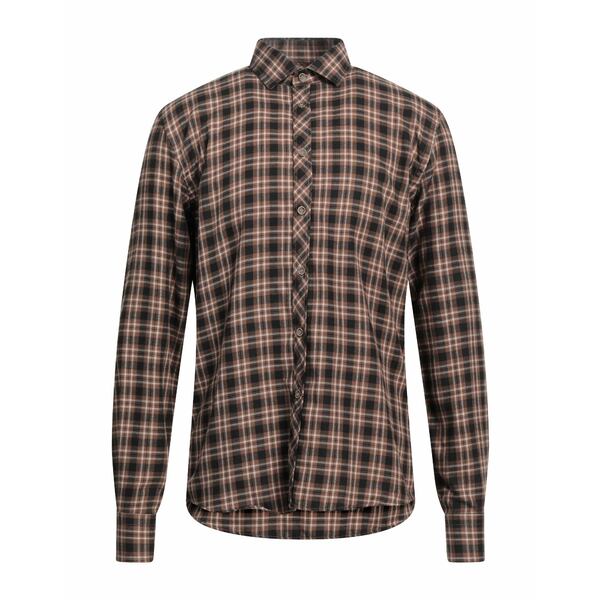 【送料無料】 ガッザリーニ メンズ シャツ トップス Shirts Brown