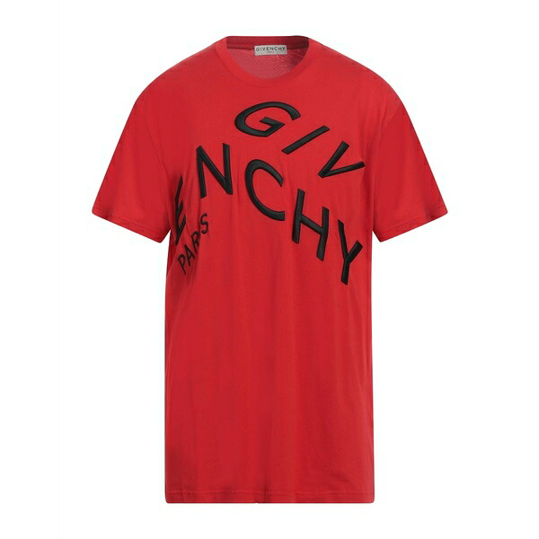 【送料無料】 ジバンシー メンズ Tシャツ トップス T-shirts Red｜asty