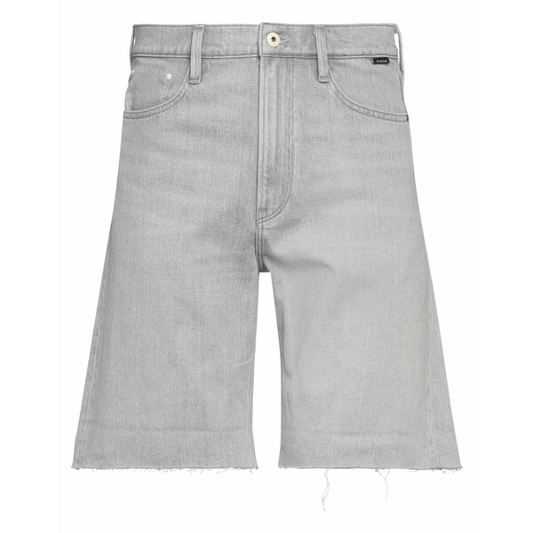 【送料無料】 ジー メンズ デニムパンツ ボトムス Denim shorts Grey
