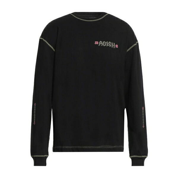 【送料無料】 アディッシュ メンズ Tシャツ トップス T-shirts Black