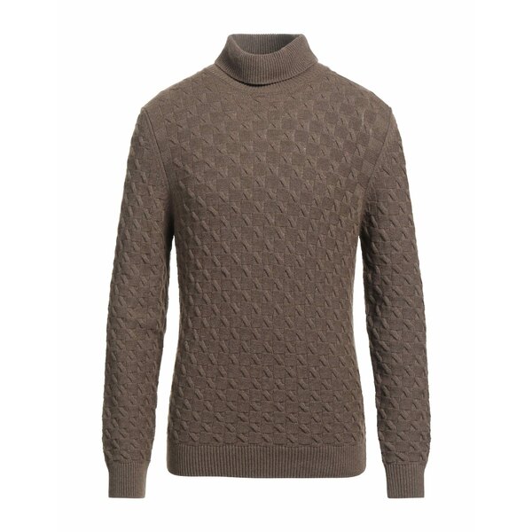 【送料無料】 ヘリテージ メンズ ニット&セーター アウター Turtlenecks Brown