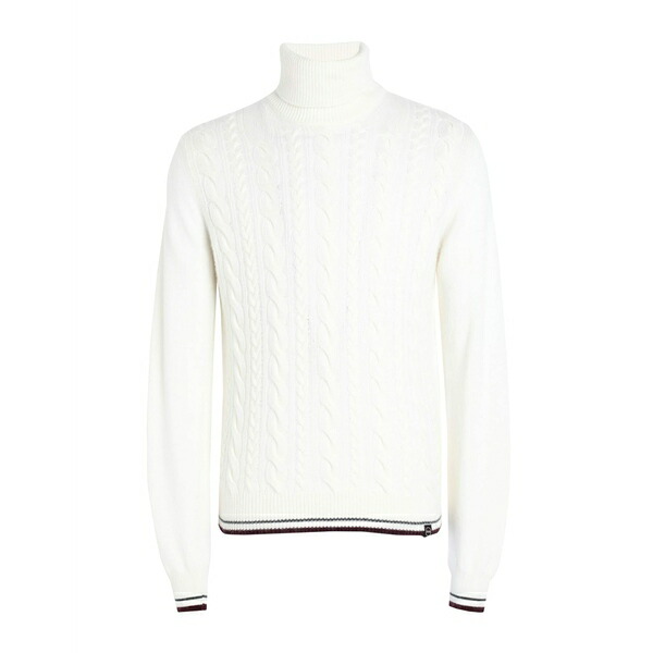 【貨物輸送無料】 コルマール メンズ 編み物\u0026プルオーバー アウター Turtlenecks White