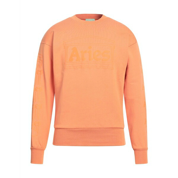 【送料無料】 アリーズ メンズ パーカー・スウェットシャツ アウター Sweatshirts Orange
