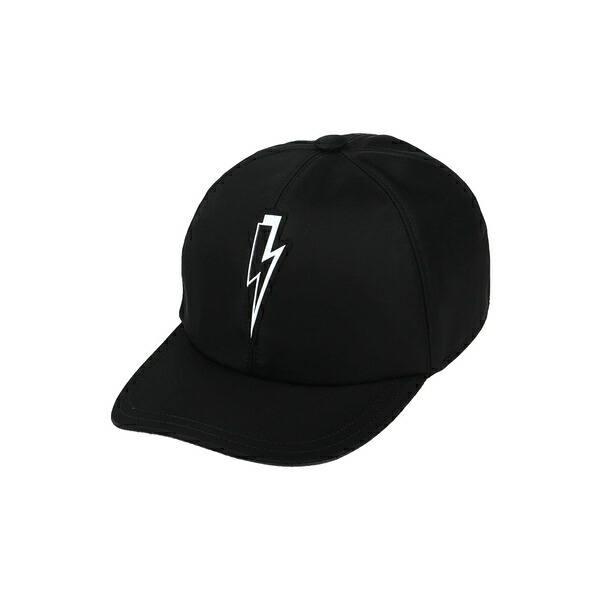 【送料無料】 ニールバレット メンズ 帽子 アクセサリー Hats Black|asty