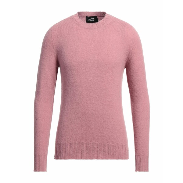 【送料無料】 アルファス テューディオ メンズ ニット&セーター アウター Sweaters Pink