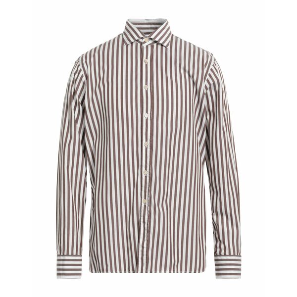 【送料無料】 アレッサンドロゲラルディ メンズ シャツ トップス Shirts Brown