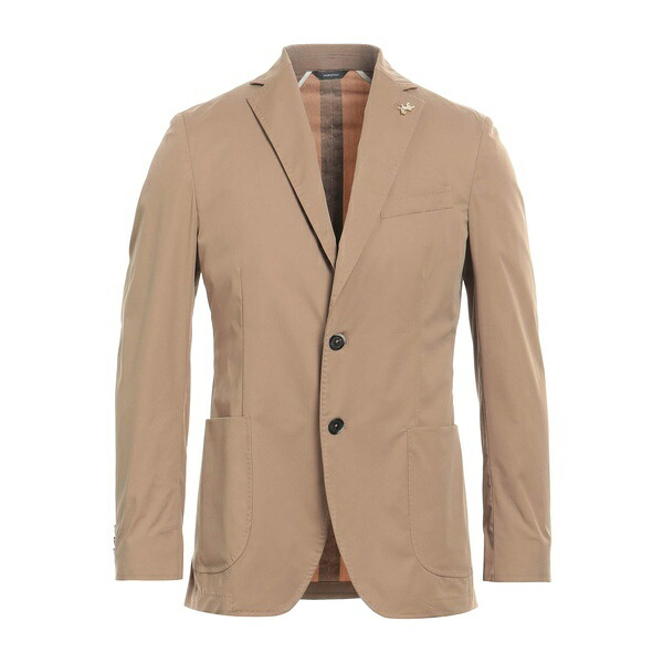 【送料無料】 トンボリーニ メンズ ジャケット＆ブルゾン アウター Blazers Beige