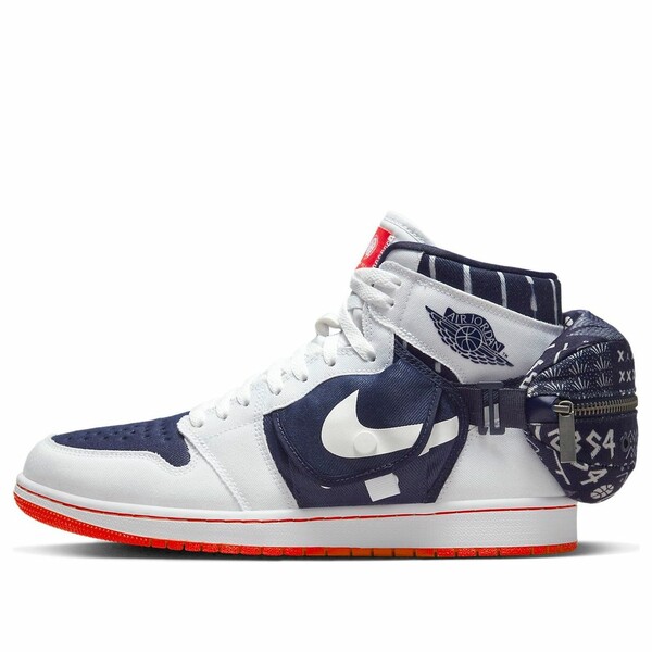 Jordan ジョーダン メンズ スニーカー 【Air Jordan 1 Retro High OG Utility \u0027Quai 54\u0027 2022 DV1717-100】  大きさ US_11.5(29.5糎)