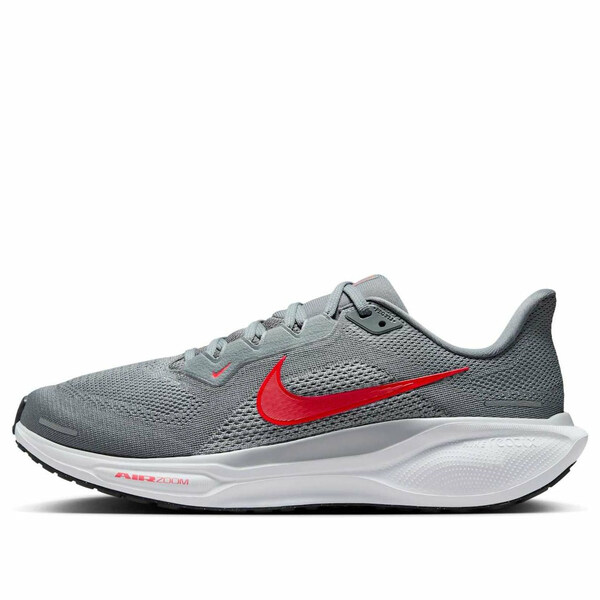 Nike ナイキ メンズ スニーカー 【Nike Air Zoom Pegasus 41 \u0027Cool Grey Bright Crimson\u0027 FD2722-013】  大きさ US_6.5(24.5糎)
