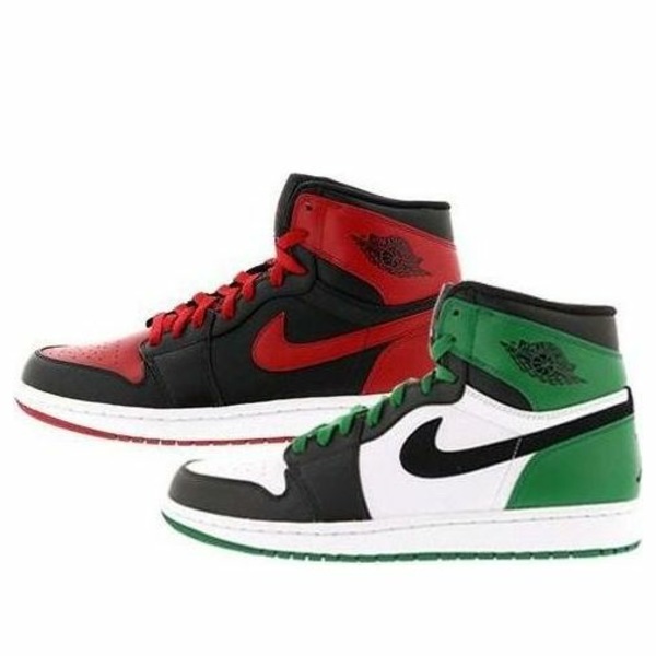 Jordan ジョーダン メンズ スニーカー 【Air Jordan 1 Retro High DMP 'Bulls Celtics Pack' 371381-991】 サイズ US_9.5(27.5cm)｜asty