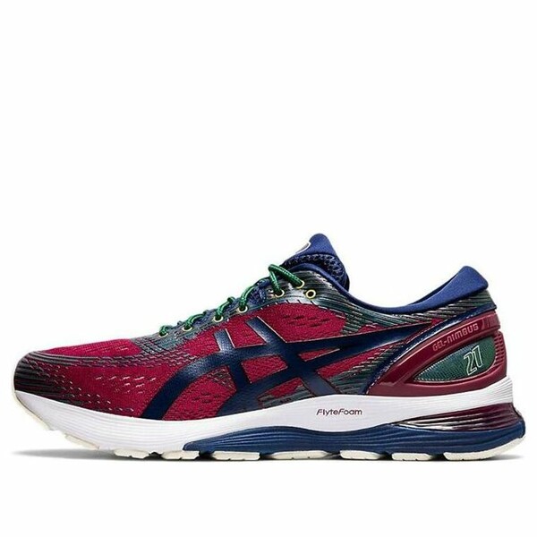 ASICS アシックス メンズ スニーカー 【ASICS Gel-Nimbus 21 \u0027Chili Flake Blue Expanse\u0027 1021A270-600】  大きさ US_8(26.0糎)