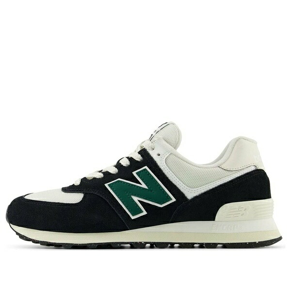 New Balance ニュー平衡にする メンズ スニーカー 【New Balance 574 \u0027Black Green\u0027 U574RBG】  大きさ US_M_4.5