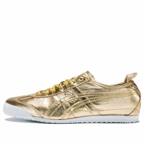 Onitsuka Tiger オニツカタイガー メンズ スニーカー 【Onitsuka Tiger Mexico 66 Sneakers Gold D5R1L-9494】  サイズ US_M_4