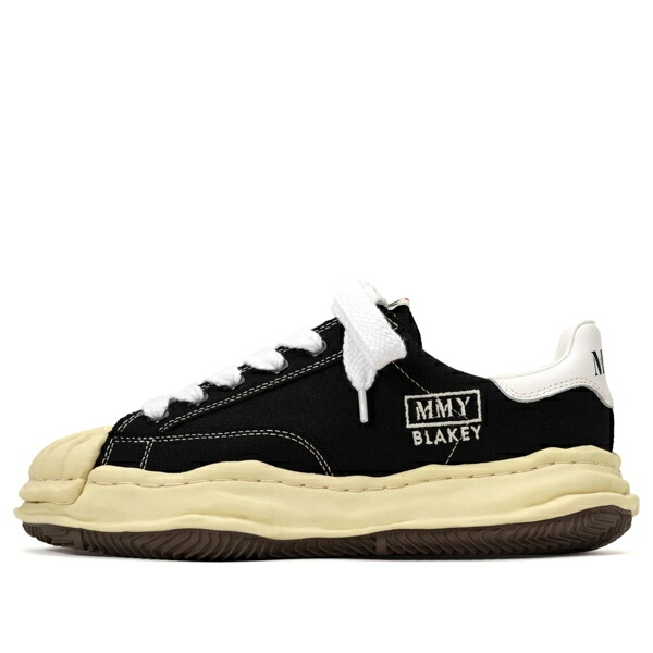 Maison MIHARA YASUHIRO ミハラヤスヒロ メンズ スニーカー  【Maison MIHARA YASUHIRO BLAKEY VL OG Sole Canvas Low-top Sneaker Black A09FW732-BLK】  サイズ US_10(28.0cm)
