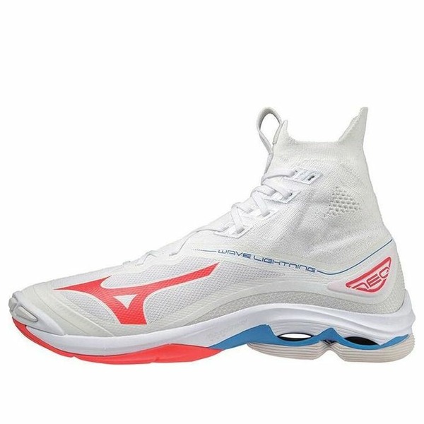 Mizuno ミズノ メンズ スニーカー 【Mizuno Wave Lightning Neo 'White French Blue' V1GA200225】 サイズ US_5(23.0cm)｜asty