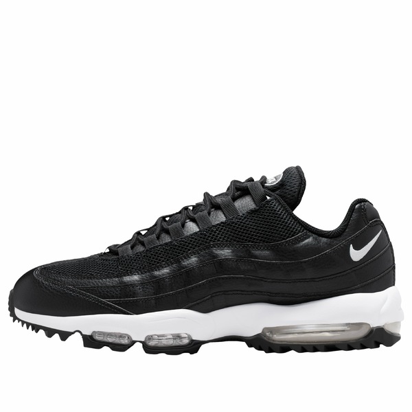 Nike ナイキ メンズ スニーカー 大気圏マックス 【Nike Air Max 95 Golf \u0027Black White\u0027 HV4696-002】  大きさ US_M_15