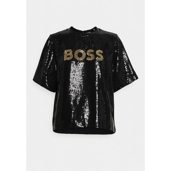 オリジナルデザイン手作り商品 ボス Tシャツ レディース トップス ENATE Print T-shirt white トップス