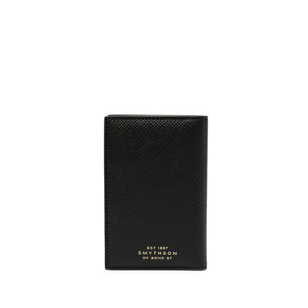 希少 スマイソン メンズ 財布 アクセサリー カードケース Black Gold Fucoa Cl