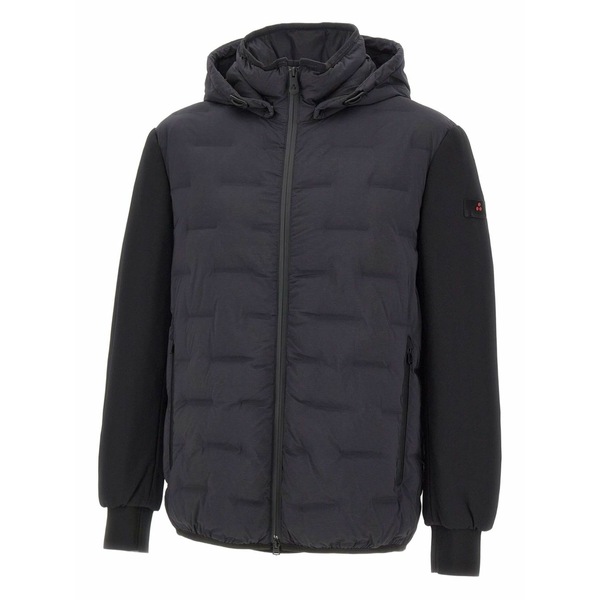 ピューテリー メンズ コート アウター Holzer sjn bmat square-quilting jacket Black｜asty