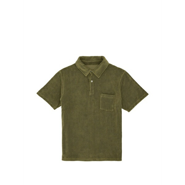 フォルテラ メンズ ポロシャツ トップス Missourim pocket-button polo shirt Green|asty