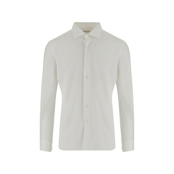 アレッサンドロゲラルディ メンズ プルオーバー トップス Buttoned shirt White