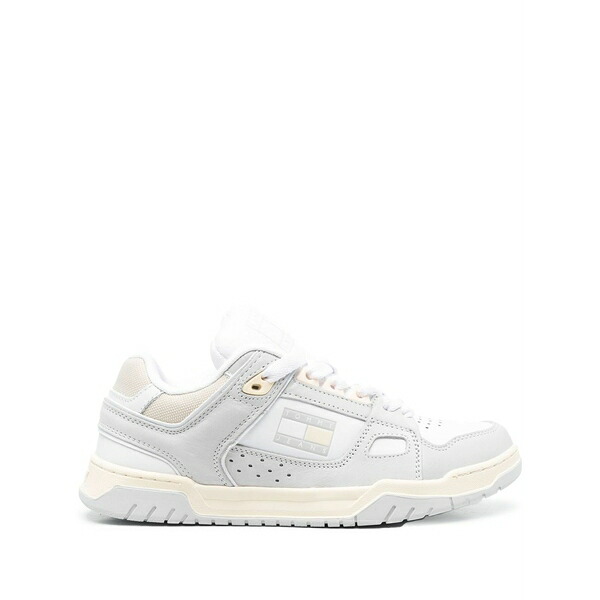 トミーヒルフィガー レディース スニーカー シューズ Skate leather sneakers  White