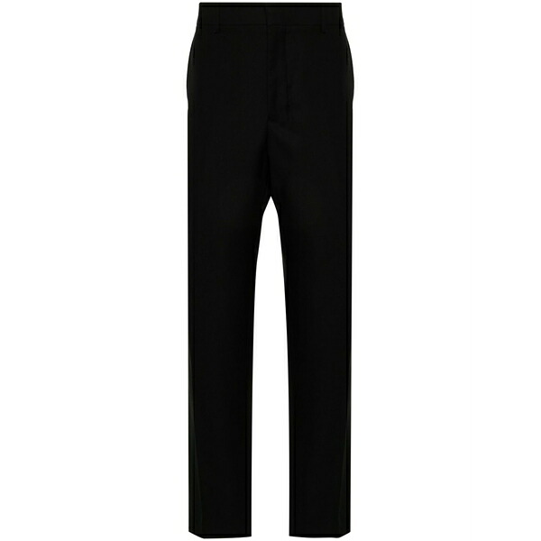 意中の女 メンズ 心地好いズボン下 ボトムス Tailored trousers Black