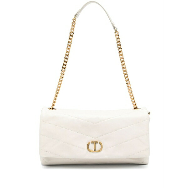ツインセット レディース ショルダーバッグ バッグ Madison shoulder bag White