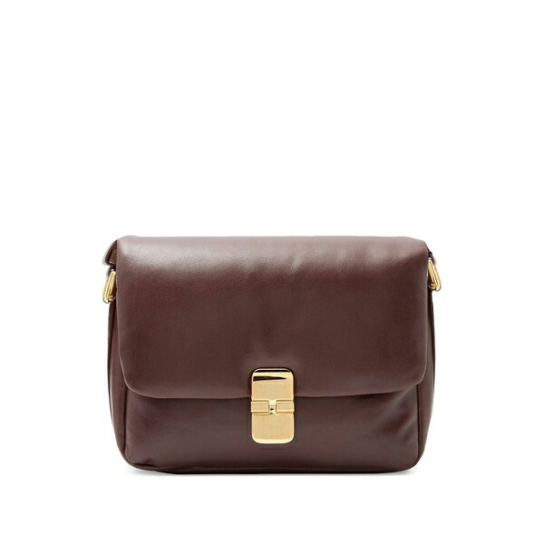 アーペーセー レディース ショルダーバッグ バッグ Small grace leather shoulder bag Brown|asty