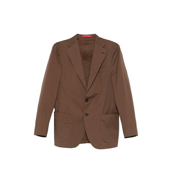 バニョーリ サルトリア ナポリ メンズ 上衣＆上衣 アウター Button-fastening jacket Brown メンズファッション-コート・ジャケット