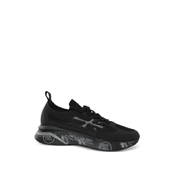 プレミアータ メンズ スニーカー シューズ Moerun sneakers Black 靴-スニーカー