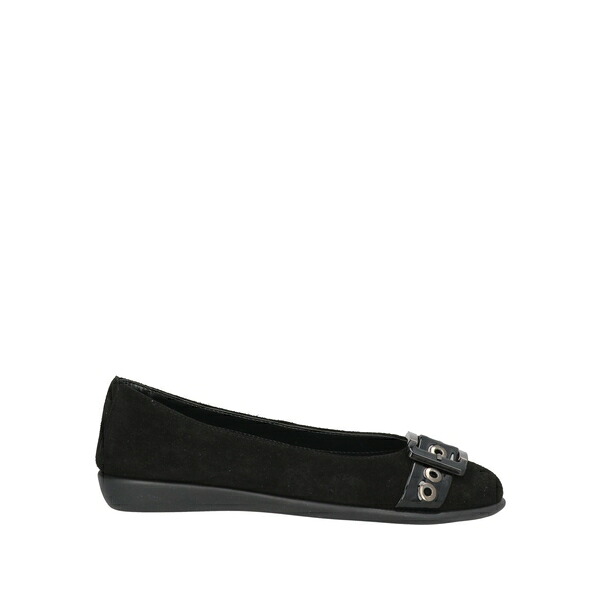 【貨物輸送無料】 ザフレックス レディース サンダル シューズ Ballet flats Black