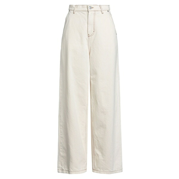 【送料無料】 アミ アレクサンドル マテュッシ レディース デニムパンツ ボトムス Jeans White