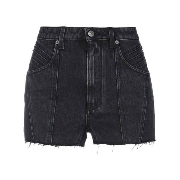 【送料無料】 ジバンシー レディース デニムパンツ ボトムス Denim shorts Black｜asty