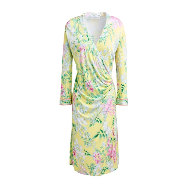 【送料無料】 レオナール パリ レディース ワンピース トップス Midi dresses Yellow