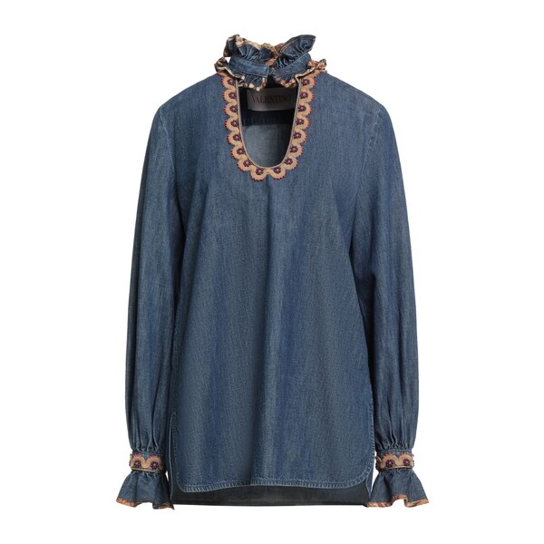 【貨物輸送無料】 ヴァレンティノ ガラヴァーニ レディース ティーシャツ トップス Tops Blue