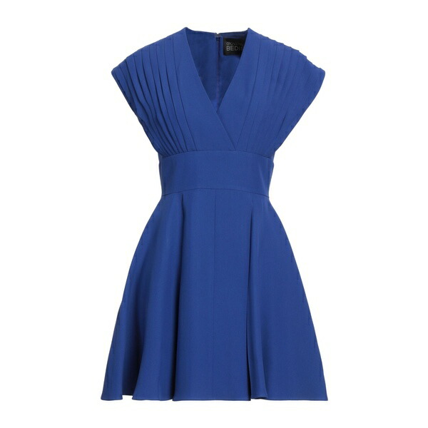 【送料無料】 ジョヴァンニ ベディン レディース ワンピース トップス Mini dresses Blue
