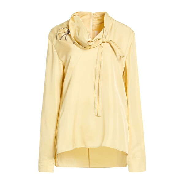 【送料無料】 ジル・サンダー レディース Tシャツ トップス Tops Yellow 133,900円