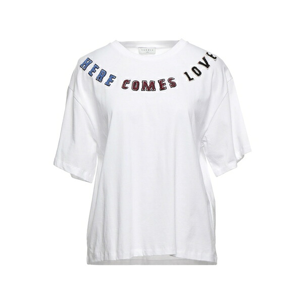 【貨物輸送無料】 沙子ロ レディース プルオーバー トップス T-shirts White
